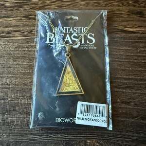 Fantastic Beasts MACUSA Triangle Pendant Necklace